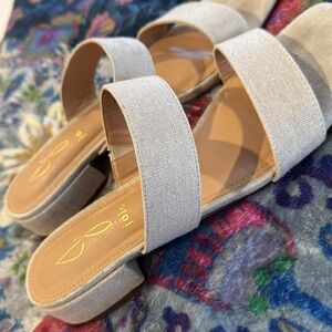 💕🦙💕Beige Women's Slide Sandals